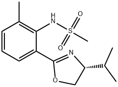 (R)-N-(2-(4-异丙基-4,5-二氢噁唑-2-基)-6-甲基苯基)甲磺酰胺