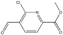 Methyl 6-chloro-5-formyl-2-pyridinecarboxylate