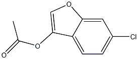 3-Benzofuranol, 6-chloro-, acetate