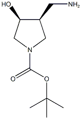 顺式-3-(氨基甲基)-4-羟基吡咯烷-1-羧酸叔丁酯
