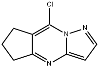 5H-Cyclopenta[d]pyrazolo[1,5-a]pyrimidine, 8-chloro-6,7-dihydro-