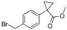 1-(4-broMoMethyl-phenyl)-cyclopropanecarboxylic acid Methyl ester