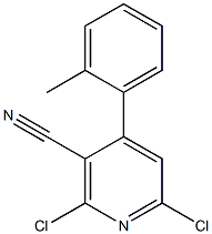 2,6-dichloro-4-(o-tolyl)nicotinonitrile