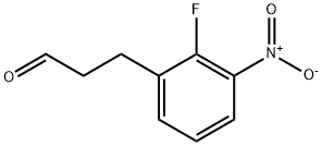 3-(2-fluoro-3-nitrophenyl)propanal
