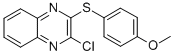 2-氯-3-((4-甲氧基苯基)硫代)喹喔啉