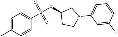 (3R)-1-(3-氟苯基)-3-吡咯烷醇 4-甲基苯磺酸酯