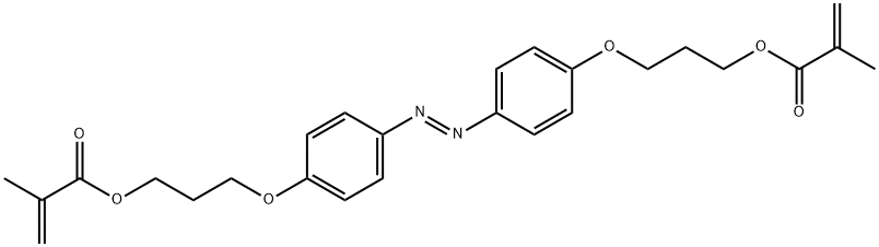 2-Propenoic acid, 2-methyl-, 1,1'-[(1E)-1,2-diazenediylbis(4,1-phenyleneoxy-3,1-propanediyl)] ester