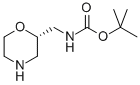 tert-butyl N-[(2S)-morpholin-2-ylmethyl]carbamate