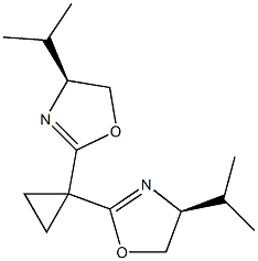 (4S,4'S)-2,2'-(Cyclopropane-1,1-diyl)bis(4-isopropyl-4,5-dihydrooxazole)