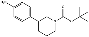 1-Piperidinecarboxylic acid, 3-(4-aminophenyl)-, 1,1-dimethylethyl ester