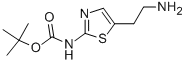 Carbamic acid, N-[5-(2-aminoethyl)-2-thiazolyl]-, 1,1-dimethylethyl ester