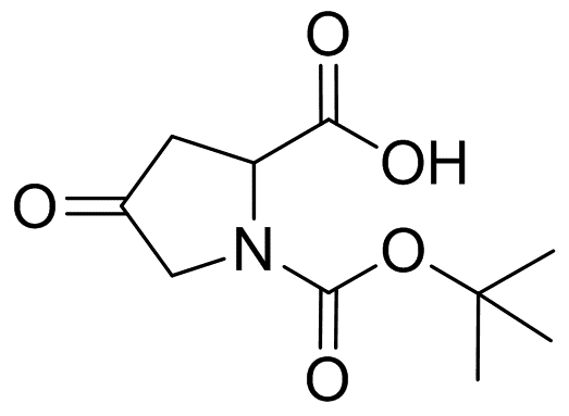 1-(叔丁氧羰基)-4-氧代吡咯烷-2-羧基酸