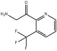Ethanone, 2-amino-1-[3-(trifluoromethyl)-2-pyridinyl]-