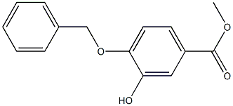 Benzoic acid, 3-hydroxy-4-(phenylmethoxy)-, methyl ester