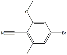 4-溴-2-甲氧基-6-甲基苯甲腈