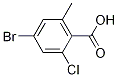 Benzoic acid, 4-broMo-2-chloro-6-Methyl-