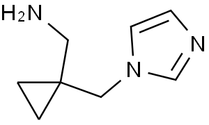 1-[1-(1H-咪唑-1-基甲基)环丙基]甲胺