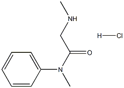 N-METHYL-2-METHYLAMINO-N-PHENYL-ACETAMIDE HCL