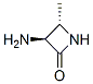2-Azetidinone,3-amino-4-methyl-,(3S,4S)-(9CI)