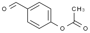 Benzaldehyde, p-hydroxy-, acetate