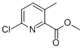 Methyl 6-chloro-3-methylpicolinate, 6-Chloro-2-(methoxycarbonyl)-3-methylpyridine