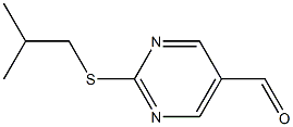 2-ISOBUTYLSULFANYL-PYRIMIDINE-5-CARBALDEHYDE