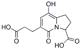 (S)-3-carboxy-1,2,3,5-tetrahydro-8-hydroxy-5-oxo-6-indolizinepropanoic acid