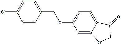 6-[(4-chlorophenyl)methoxy]-1-benzofuran-3-one