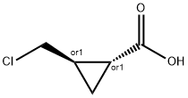 trans-2-(chloromethyl)cyclopropanecarboxylic acid