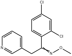 (1E)-1-(2,4-dichlorophenyl)-2-pyridin-3-ylethanone O-methyloxime
