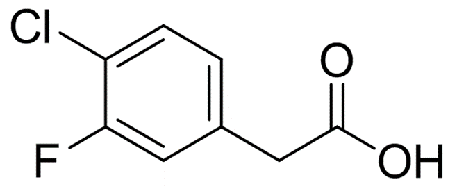 4-chloro-3-fluorophenylacetic acid