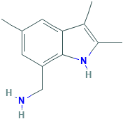 (2,3,5-Trimethyl-1H-indol-7-yl)methanamine
