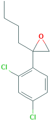 2-(2,4-dichlorophenyl)-2-n-butyl-oxirane