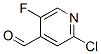 2-Chloro-5-fluoroisonicotinaldehyde