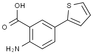 2-Amino-5-thien-2-ylbenzoic acid