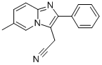 6-甲基-2-苯基-咪唑并[1,2-A]吡啶-3-乙腈