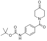 N-BOC-4-(4-OXO-PIPERIDINE-1-CARBONYL)ANILINE