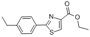 乙基 2-(4-乙基苯基)噻唑-4-羧酸酯