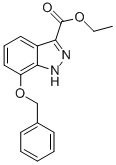7-苄氧基-1H-吲唑-3-甲酸乙酯