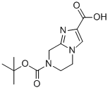 7-(叔丁氧羰基)-5,6,7,8-四氢咪唑并[1,2-A]吡嗪-2-羧酸