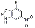 1H-Indazole,4-broMo-6-nitro-