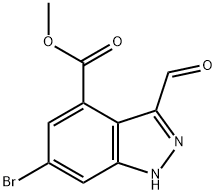 6-溴-3-醛基-吲唑-4-羧酸甲酯