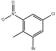 1-溴-5-氯-2-甲基-3-硝基苯