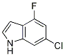 6-氯-4-氟吲哚