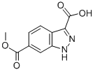 6-甲氧基羰基-(1H)吲唑-3-甲酸