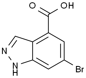 6-BROMO-1H-INDAZOLE-4-CARBOXYLATE