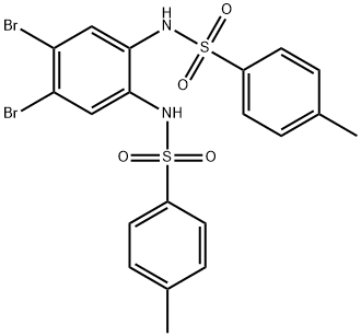 N-(4,5-二溴-2-([(4-甲基苯基)磺酰基]氨基)苯基)-4-甲基苯磺酰胺