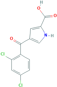 4-(2,4-Dichlorobenzoyl)-1H-pyrrole-2-carboxylic acid