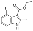 4-Fluoro-2-methlindole-3-carboxylic acid ethyl ester