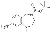 8-AMINO-1,2,3,5-TETRAHYDRO-BENZO[E][1,4]DIAZEPINE-4-CARBOXYLIC ACID TERT-BUTYL ESTER